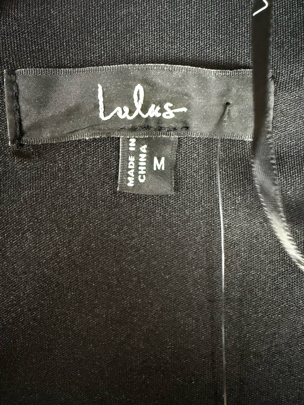 Lulus Perfect Charisma
Jumpsuit Black Sheer Mesh Sleeve Wide Leg Size M NWT - Picture 7 of 8